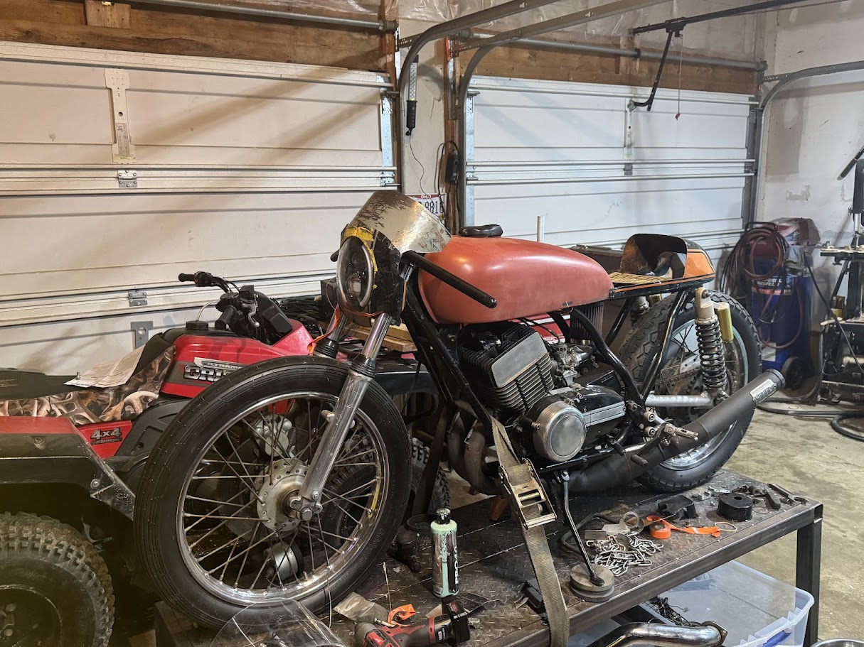 Another machine in the garage